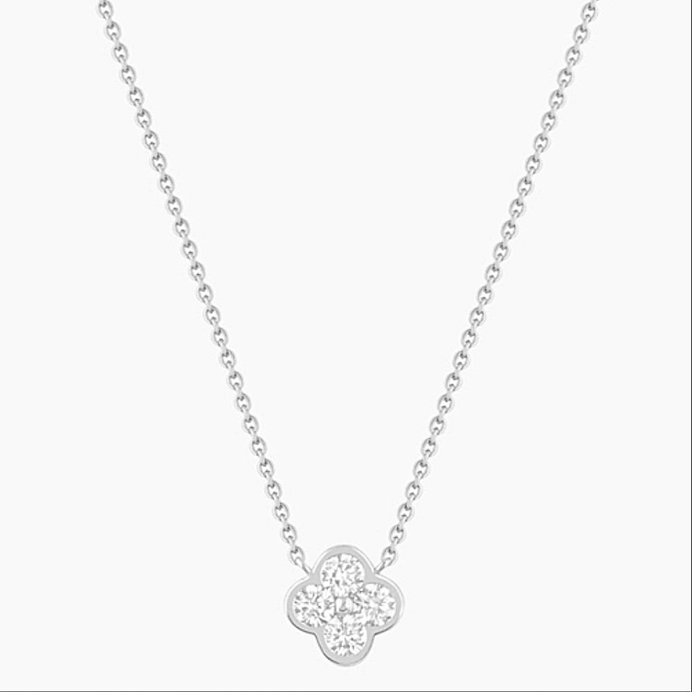 Electric⚡️Picks Silver Camilla Flower Pendant Necklace ~ NWT